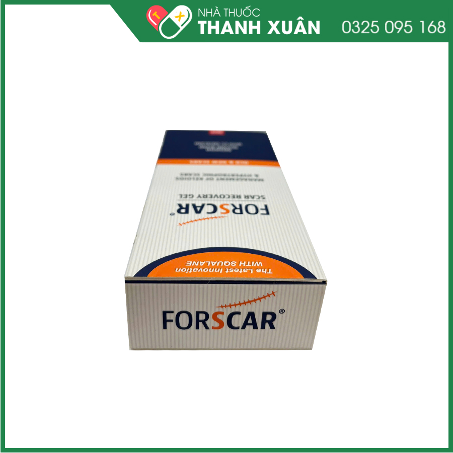 Forscar giúp hỗ trợ làm mờ sẹo và làm đều màu da